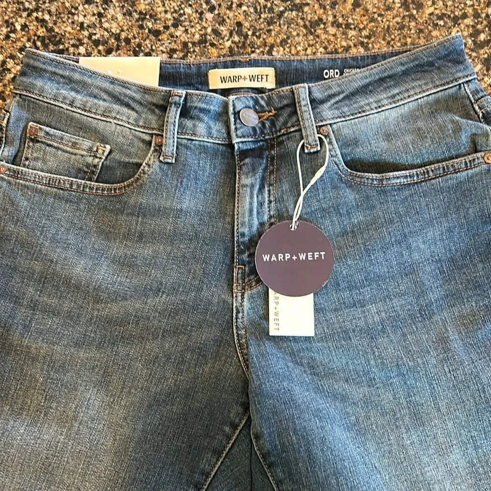 NEW Warp And Weft Mens ORD Chicago Straight Jeans